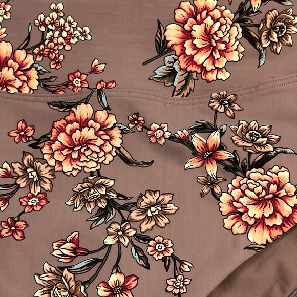 Skinny Dippers Miraclesuit Bikini High Waist Bottoms Floral XL Cottage Core New - Picture 3 of 6